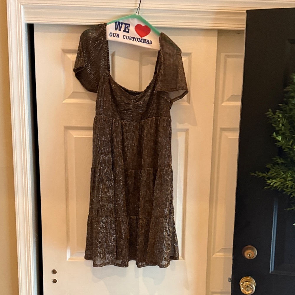 Draper James Brown Dress